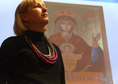 Wykład „Ikona w kulcie domowym” w Muzeum Willa Radogoszcz w Grodzisku Mazowieckim – 2013