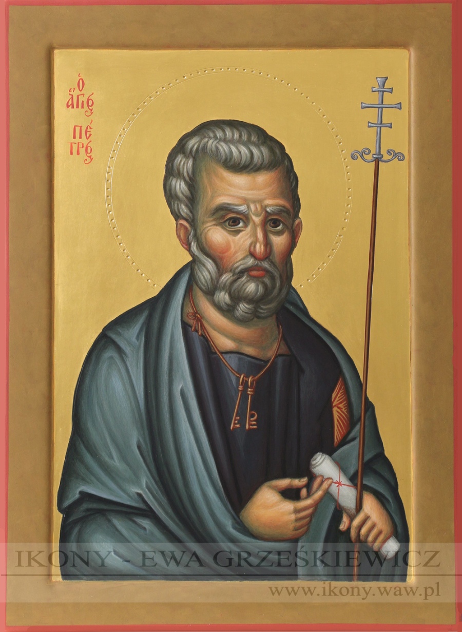 ikona świętego Piotra dla kapłana